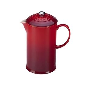 Le creuset red 34 oz French press
